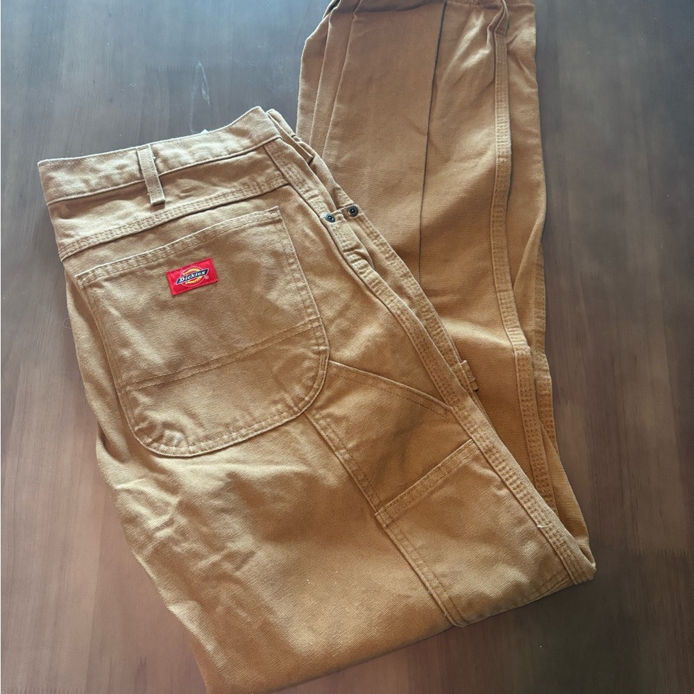 Like new! Dickies Men's Tan Work Pants